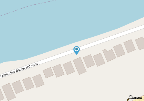 Private Ocean Front Windjammer Condo Spectacular Ocean View Steps From the Beach map location