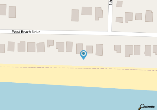 Dream Chaser / 505 W. Beach Drive - Coastal Vacation Resorts map location