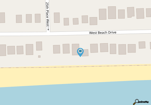 Afternoon Delight: Oceanfront, Dog-friendly Home with Sun Deck and Covered Decks map location