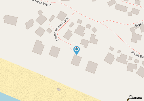 Ocean Front Cottage 2023 Total Renovation Pet Friendly 5 Star Home BHI Club map location