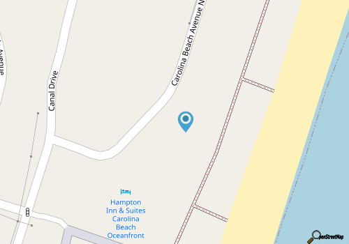 Cabana De Mar # 128 - Oceanfront Premier Boardwalk Property map location