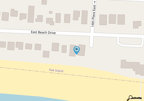 Remodeled Beachfront Home by Pier, Restaurant, and Bar map location