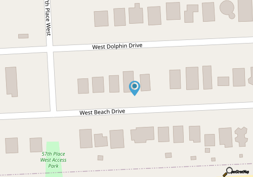 Beautiful 3 Bedroom 2 Bath House, 2nd Row, Ocean Views, Sleeps 7 map location