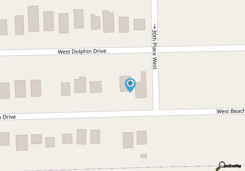 Gorgeous 2nd Row Oceanview 4 Bedroom Home with Large Salt Water Pool map location