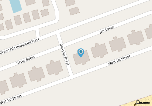 Gorgeous 4 BR/4 BA Top Floor Front Row Islander Villa map location