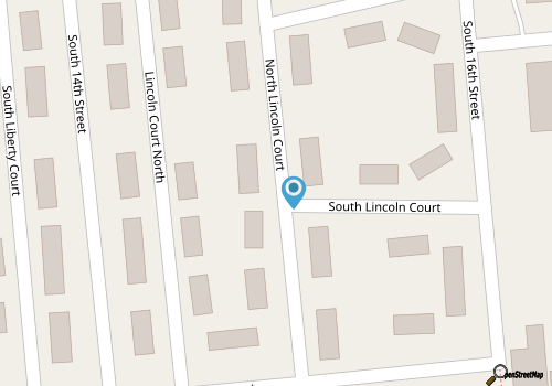 Modern Downtown House with Yard map location