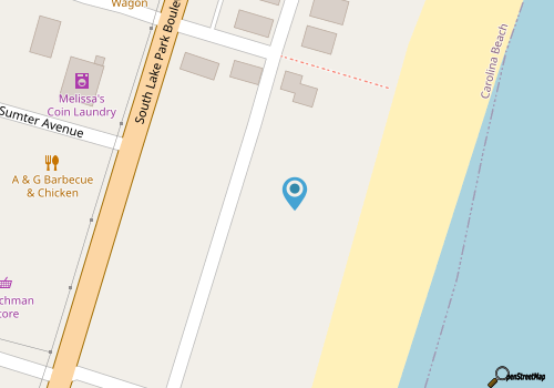 Hogan's Place Oceanfront Offers Spectacular View and Completely Renovated Unit map location
