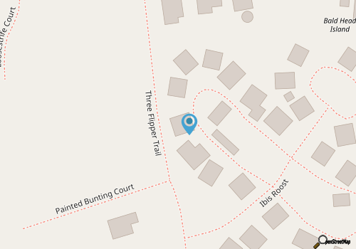 Ibis Roost Cottage w Community Pool Light Bright Sleeps 8 BHI Club map location