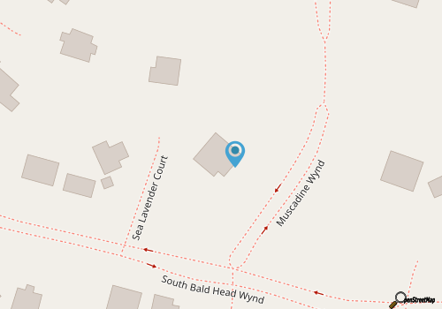 Sea Lavender : 6BR/4BA Sleeps 15 : Amazing Bald Head Island Family Retreat map location