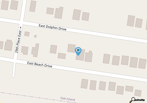 Beautiful 4BR/2BA Home - 2nd Row, Ocean Views, Dog friendly, Sleeps 11 map location