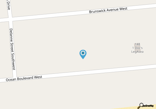 Heated private pool/ tiki bar/daily tent service May-August map location