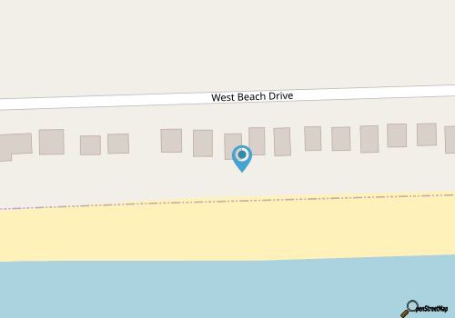 1 Fine Day / 4525 W. Beach Drive - Coastal Vacation Resorts map location