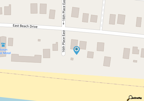 1601-C U @ the Beach: Dog-friendly Home with Spectacular Ocean Views map location