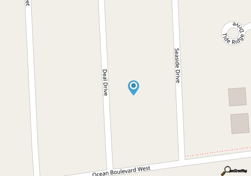 Pet friendly Beach House with a Heated Pool. map location