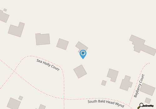Captain Tank's is a Grand 4BR/4.5BA Dunes Ridge Getaway with Ocean Views! map location