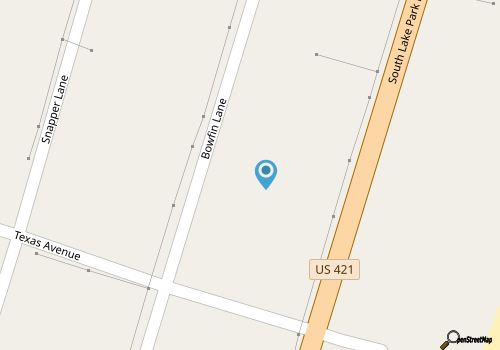 Bowfin- 1 block from the beach! map location