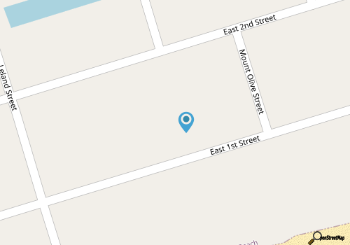 Three-story home with decks, private pool - walk to the beach map location