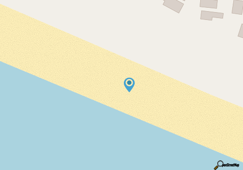 Ocean Front Cottage Pet Friendly with Bhi and Shoals Clubs map location