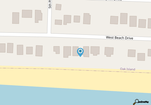 Wonderful Beach Front Dog Friendly Classic Beach Home, Direct beach access. map location