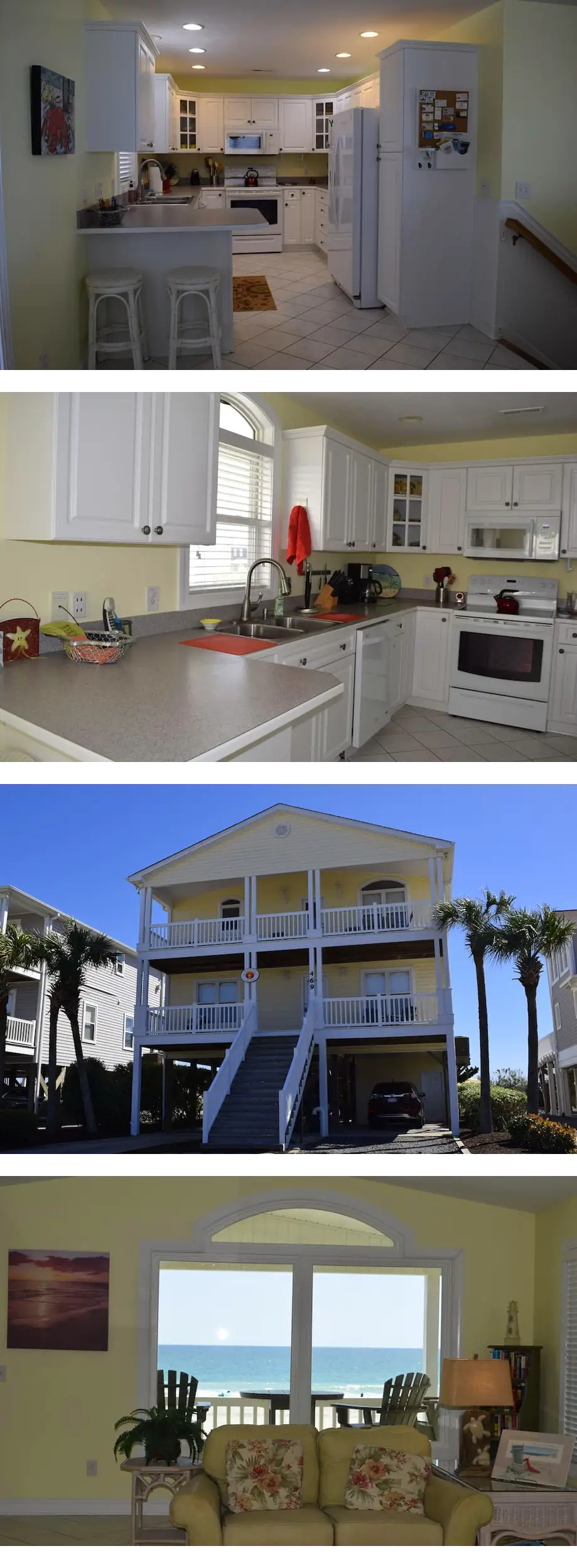 Oceanfront w/ pool by pier, Great for Fa...
