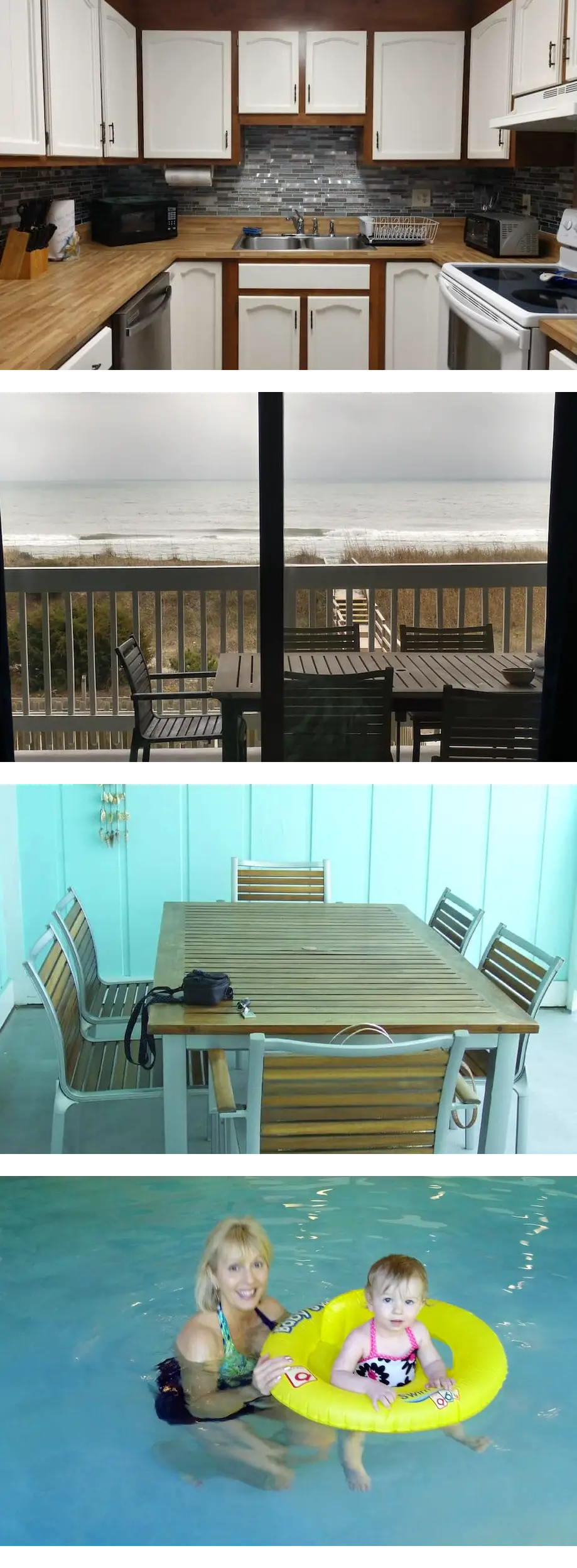 3BR OCEANFRONT WITH HUGE COVERED DECK\nP...