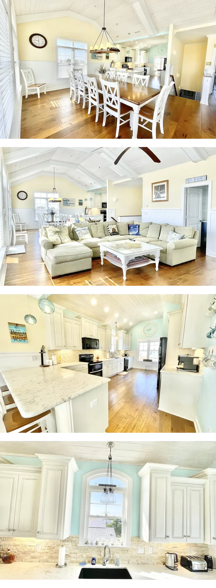 Custom built beach home with a private p...