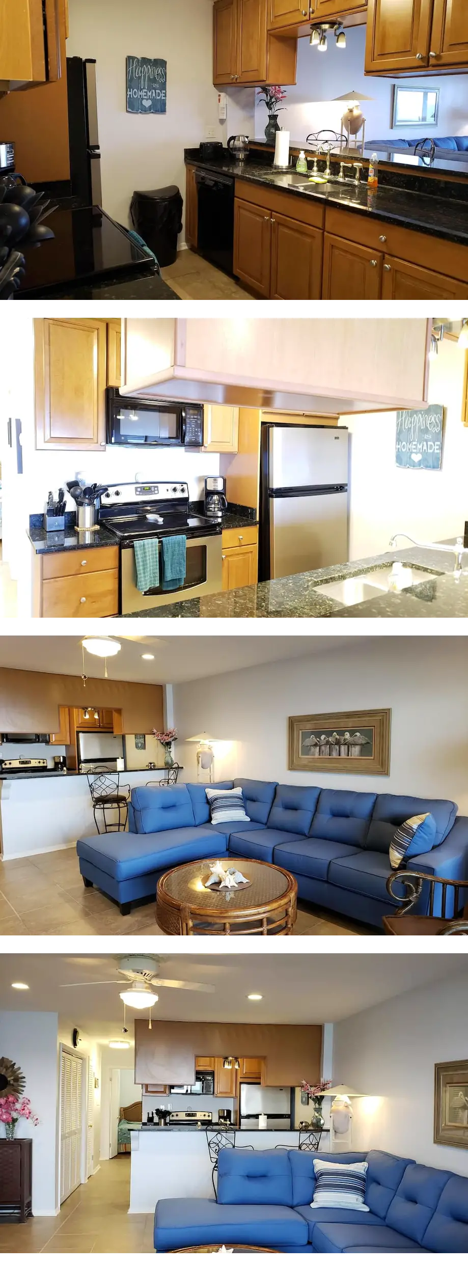 Oceanfront condo on Carolina Beach with ...