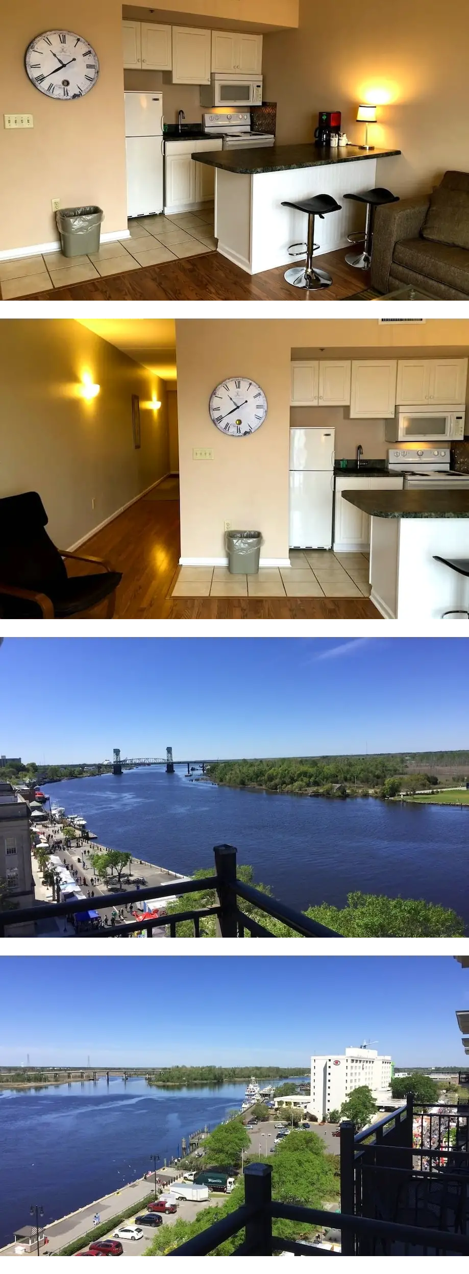 Panoramic River View Downtown Condo W/Ba...
