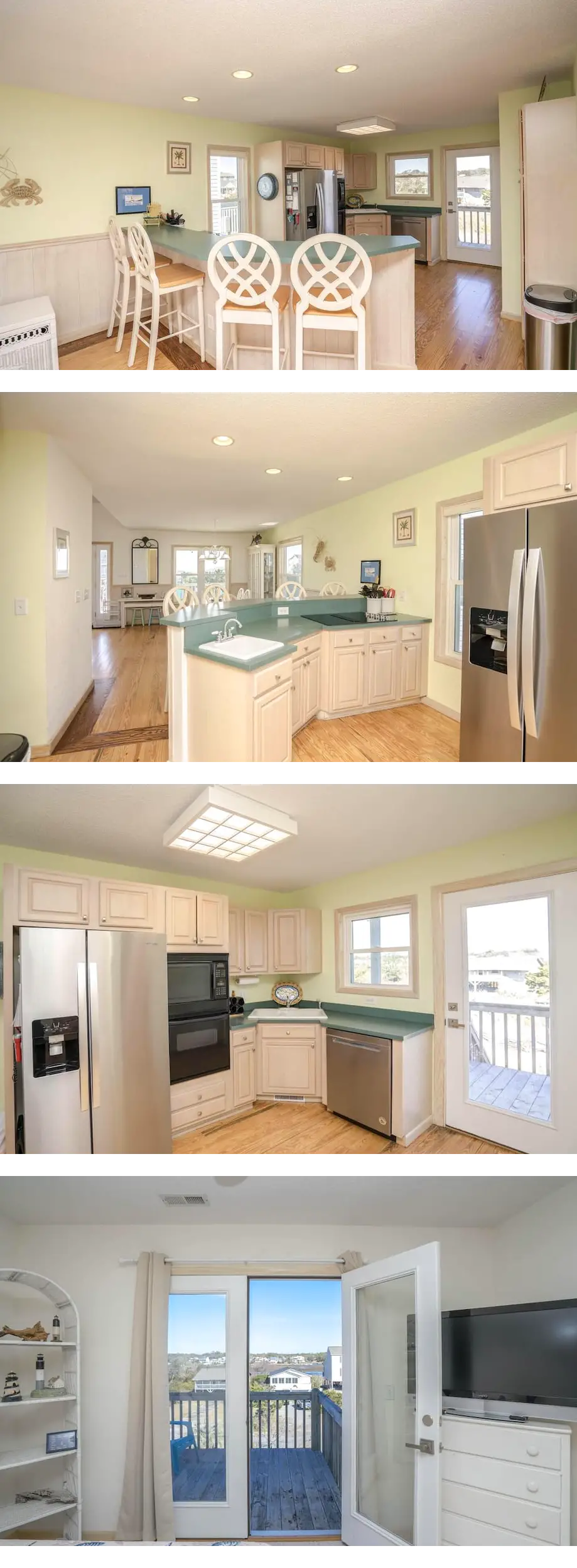 4 BR beach home on 3rd row w/ breathtaki...