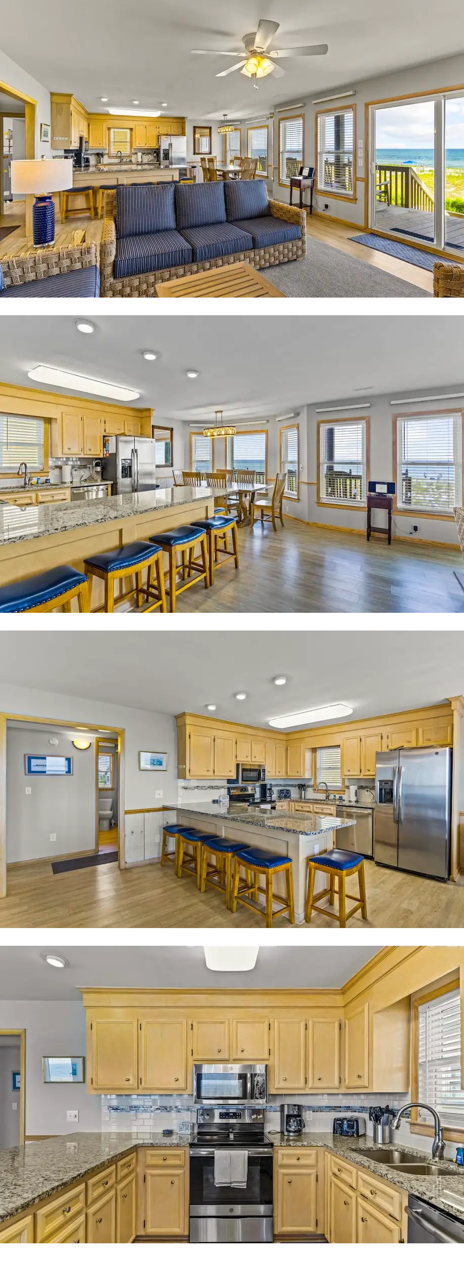 Large & Spacious Oceanfront House w/Free...
