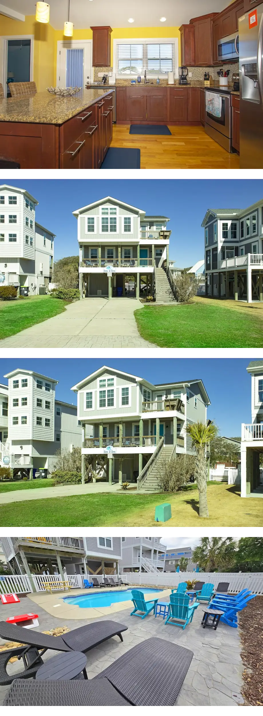 Sea 2 Sea - 4 Bdrm w/ Pool and New Patio...