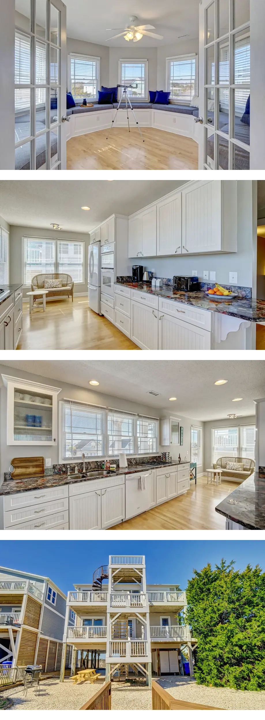 Coastal canal-front gem with multiple de...