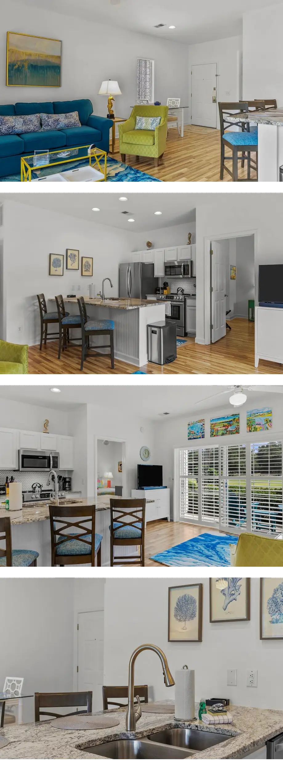 Fairway-view condo with on-site golf