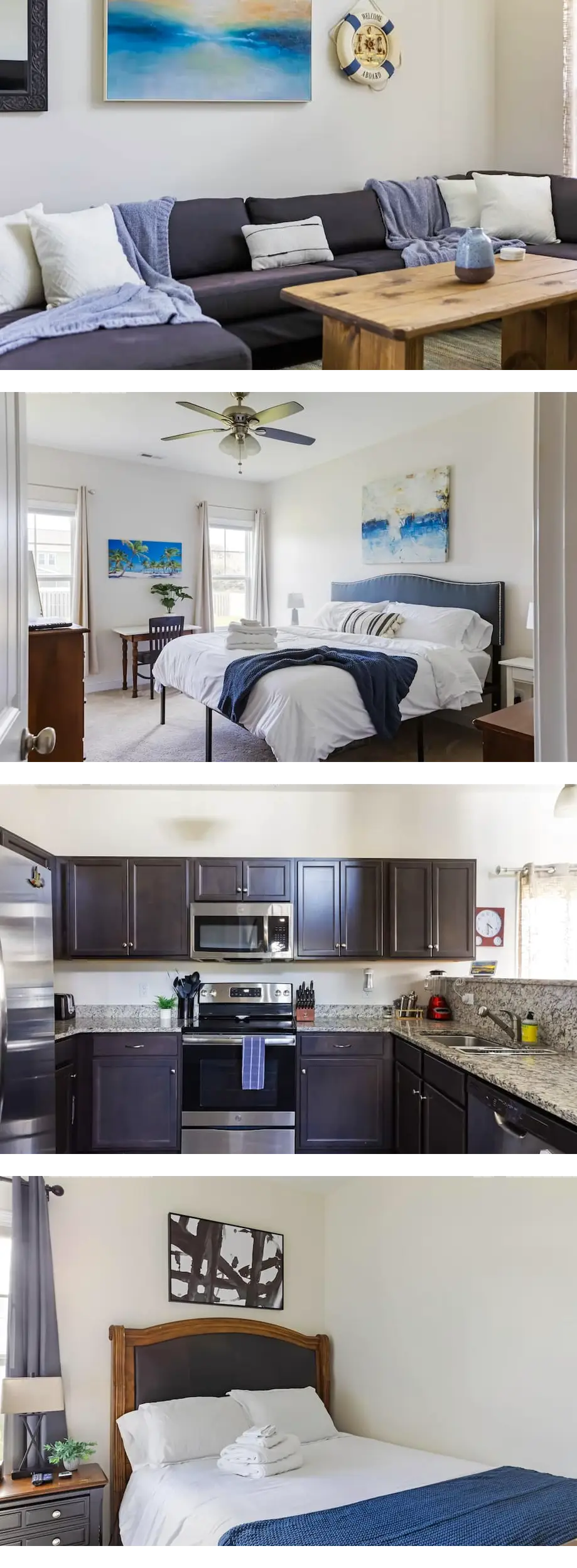 Cozy Coastal Cottage - 3 BR/Fenced in Ba...
