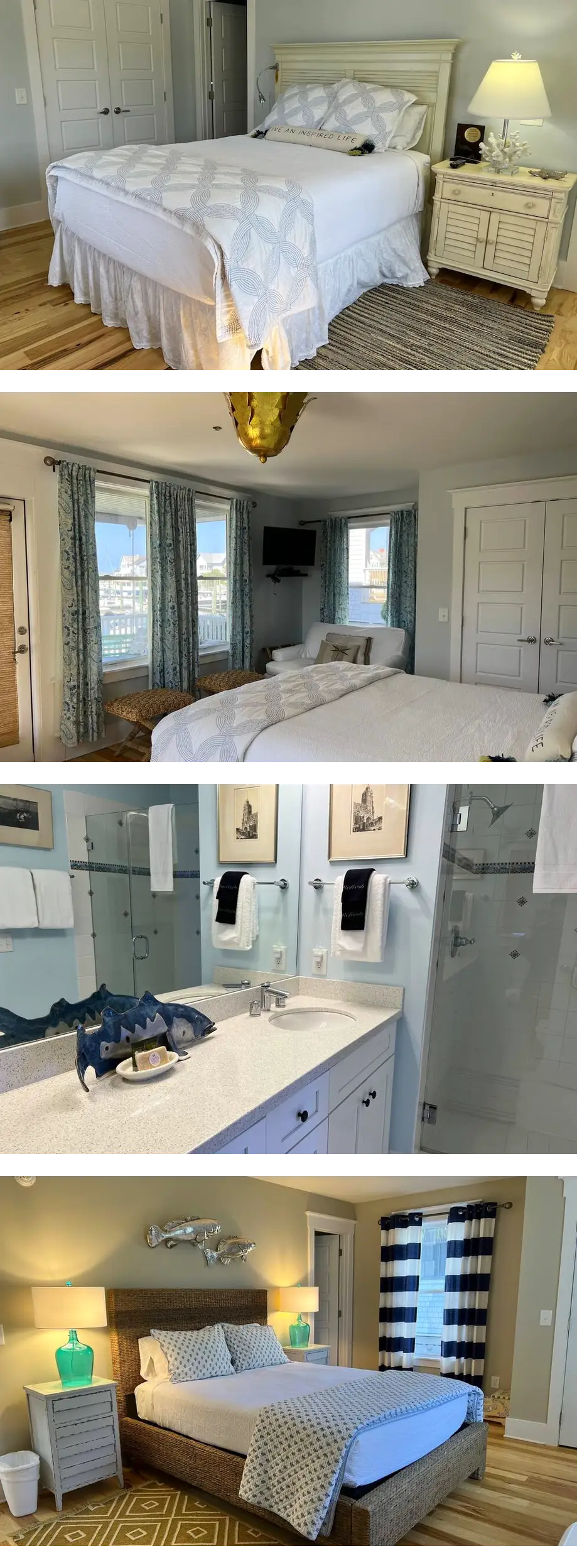 Marina view home with screened in porch ...