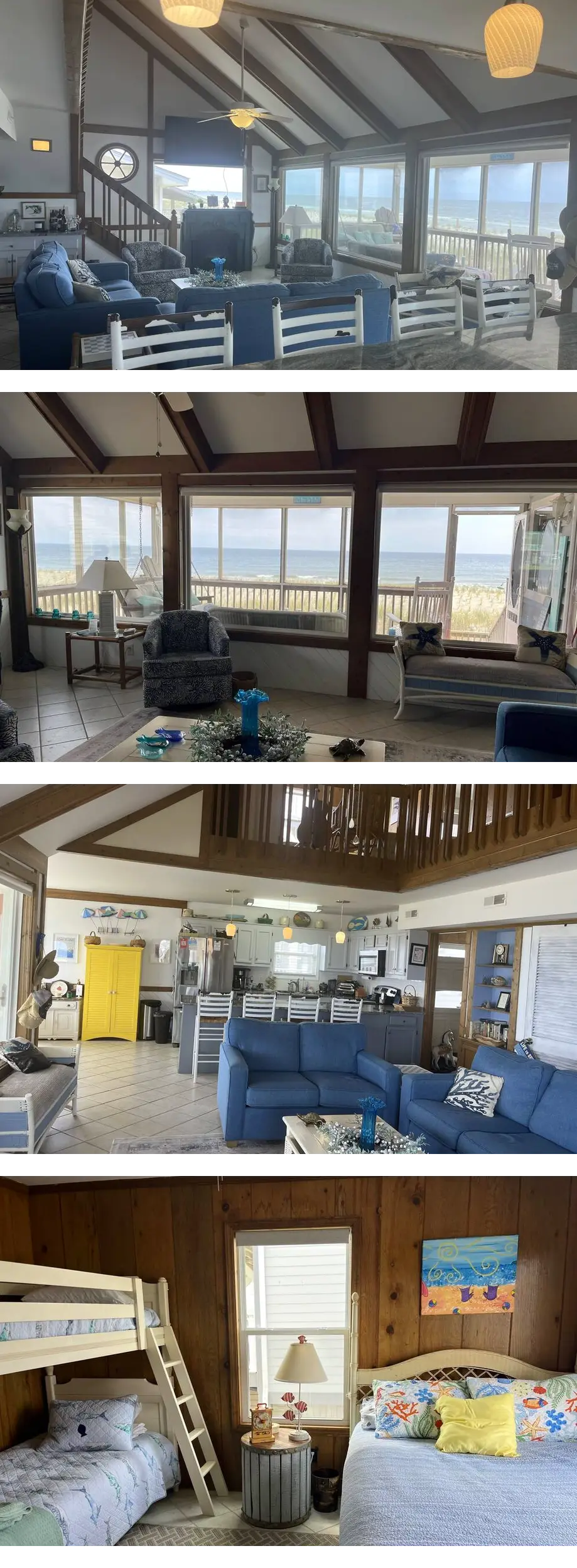 Ocean front home with stunning ocean vie...