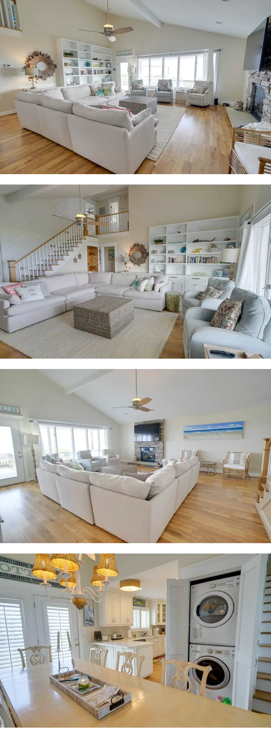 Gorgeous oceanfront home with beach acce...