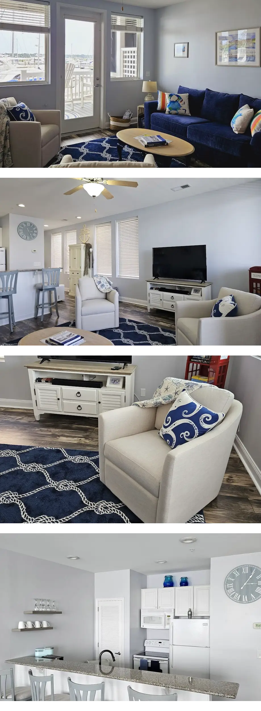 Water view condo overlooking Marina, wit...