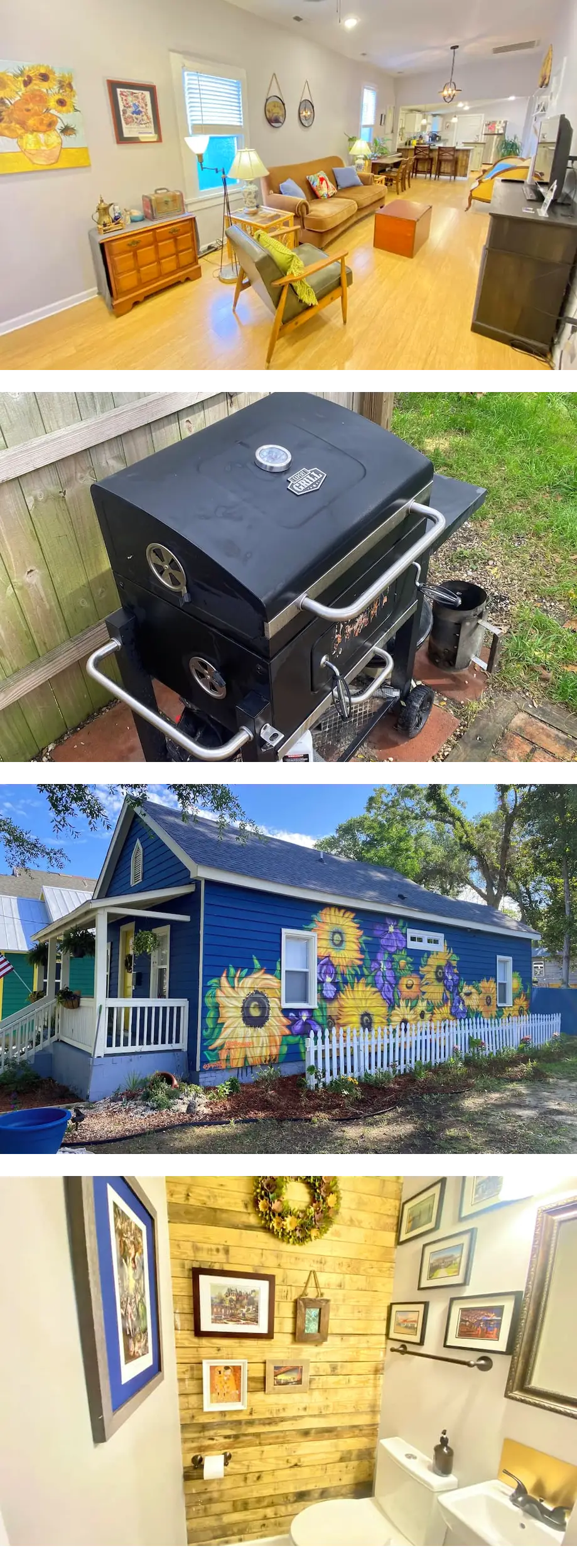 Downtown 2-bedroom house with fenced bac...