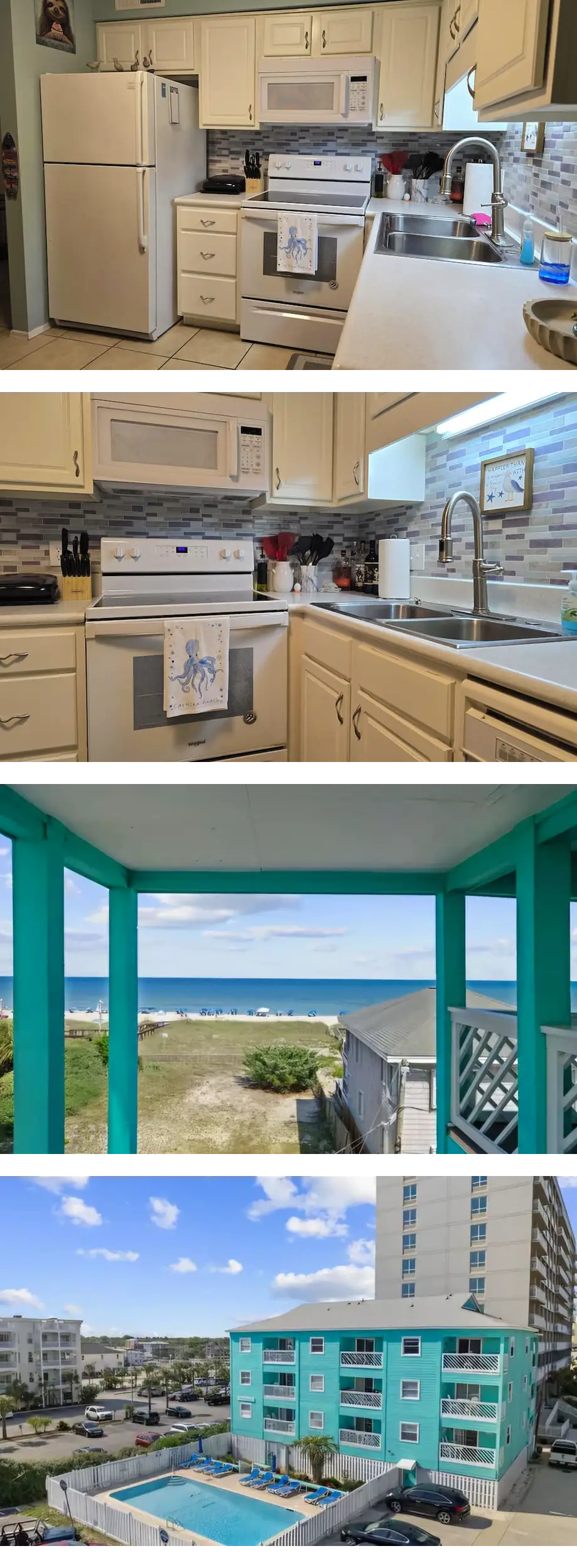 The Crabby Condo has magnificent ocean v...
