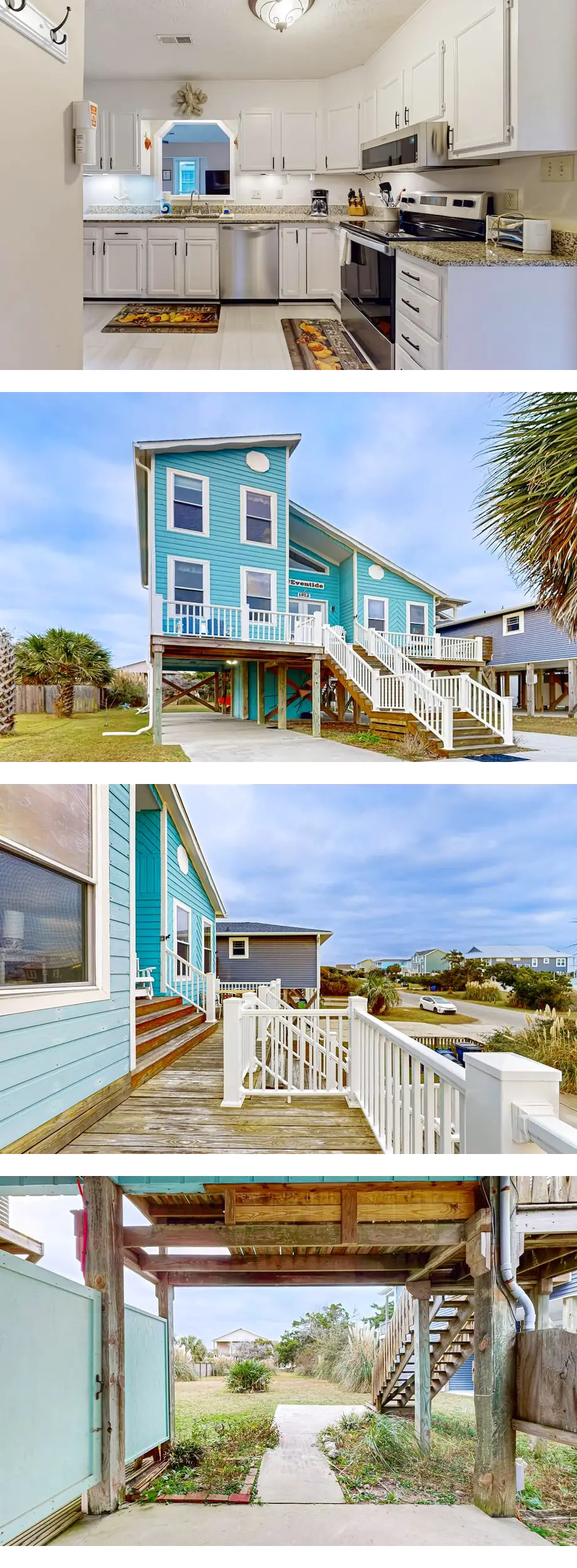 Coastal home with large deck, close to b...
