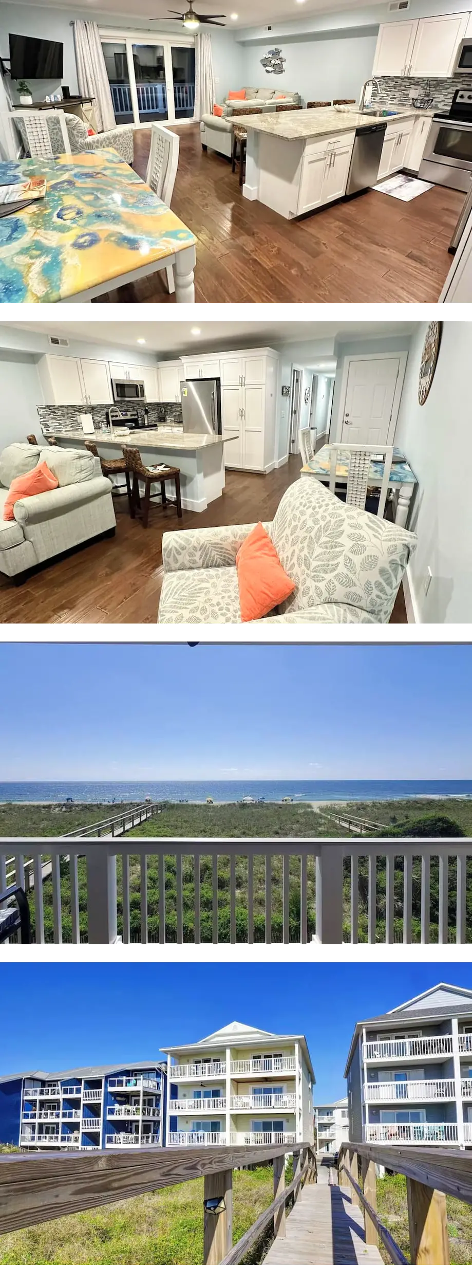 Carolina Beach Ocean View Retreat w/ Bea...