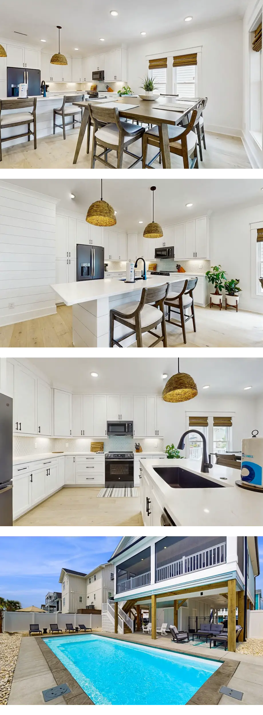 Beautiful coastal home with private heat...