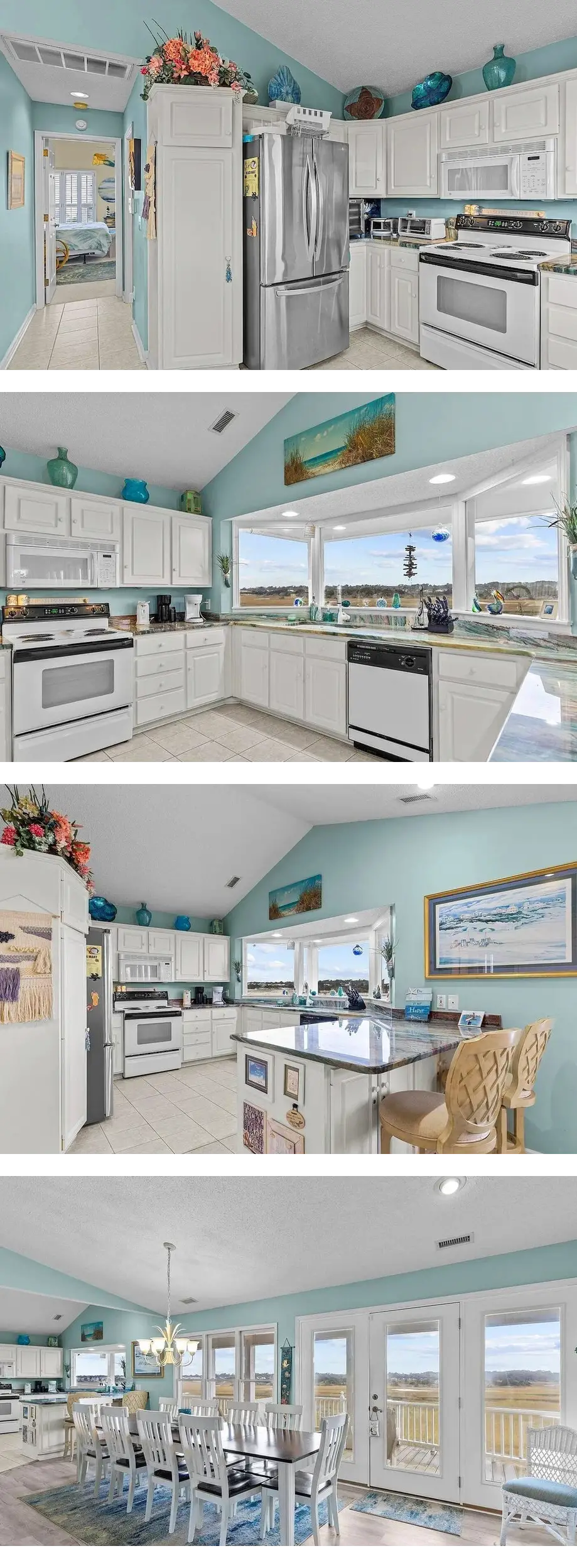 Second Row Beach Home with Marsh and Bea...