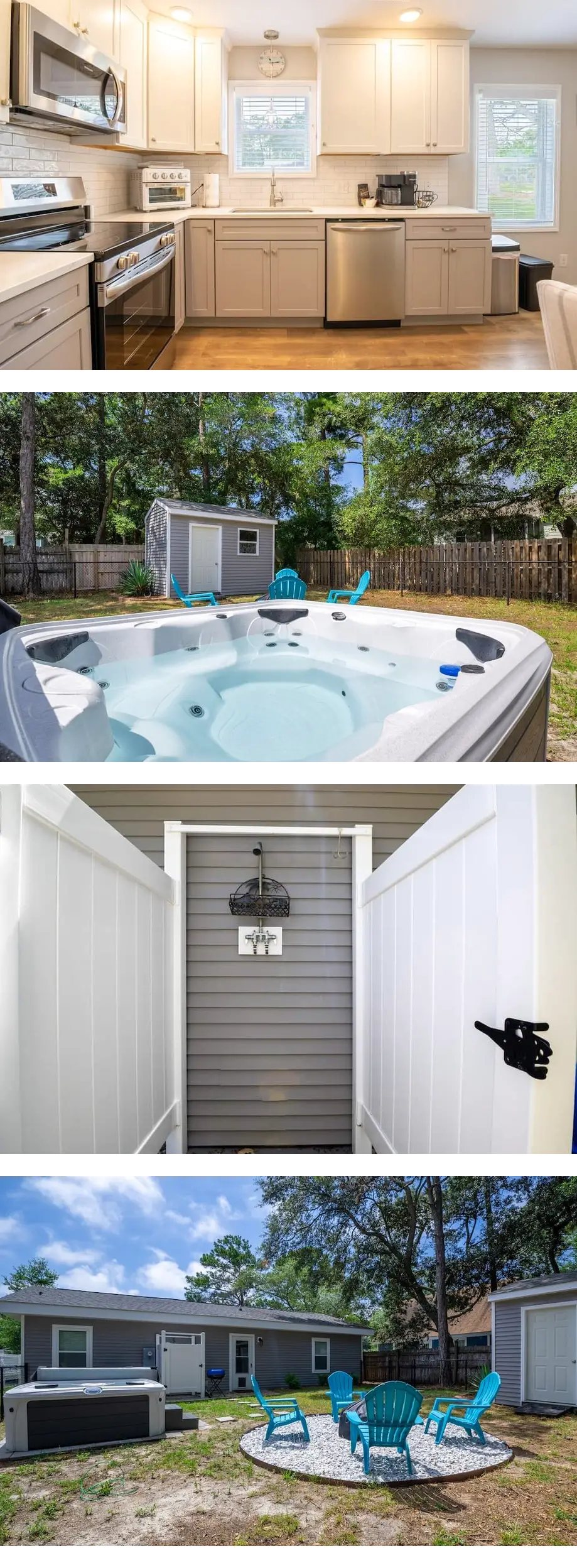 New - Beach Break Bungalow- Private Hot ...