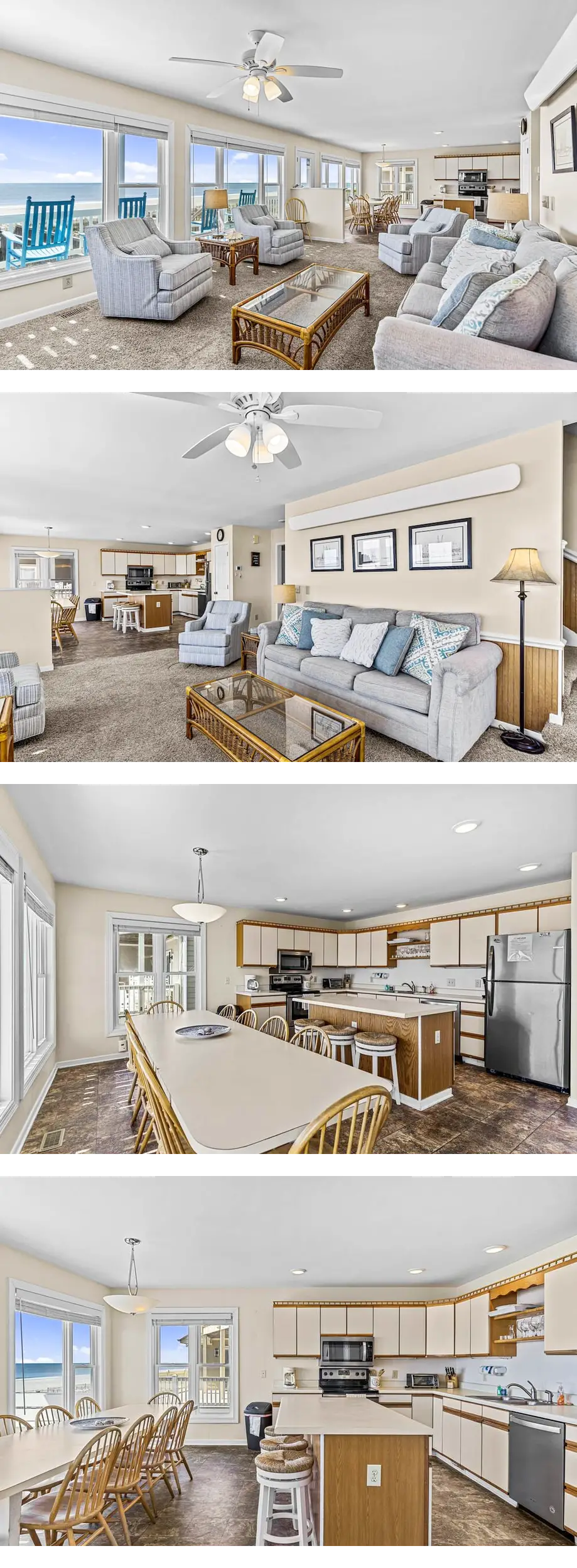 Renovated home w/two Oceanfront Covered ...