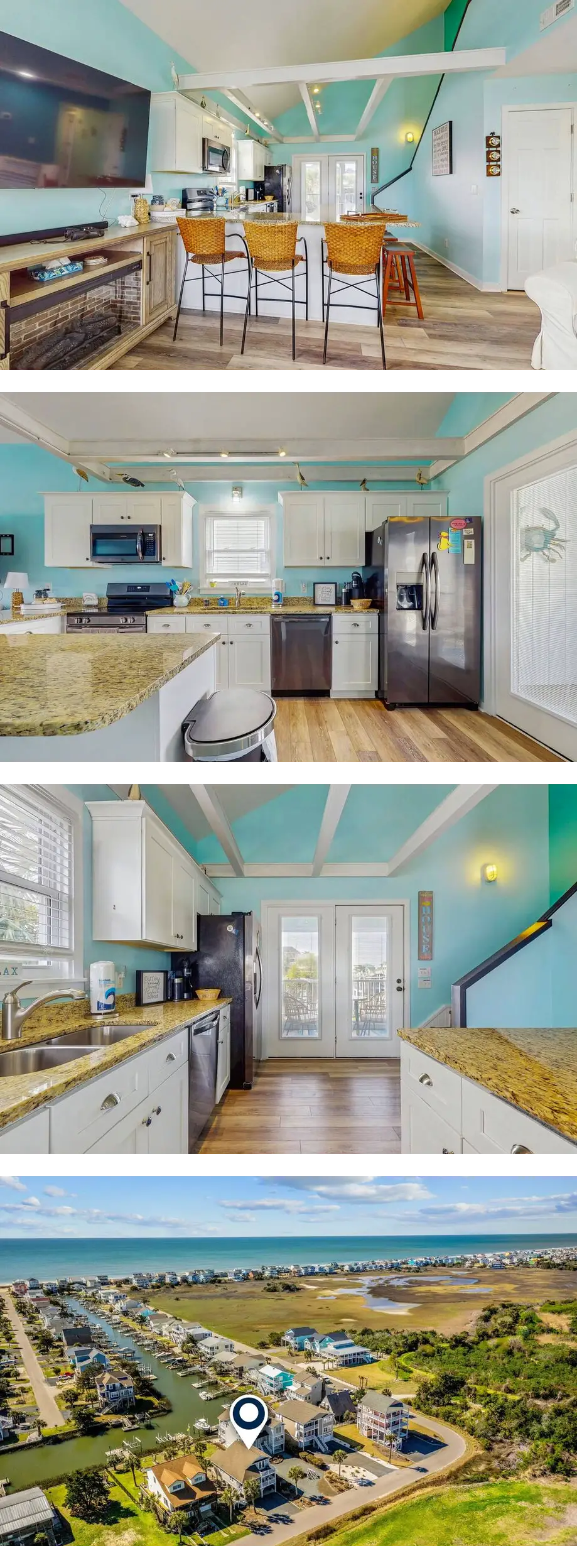 Waterway front home w/ private pool, fen...