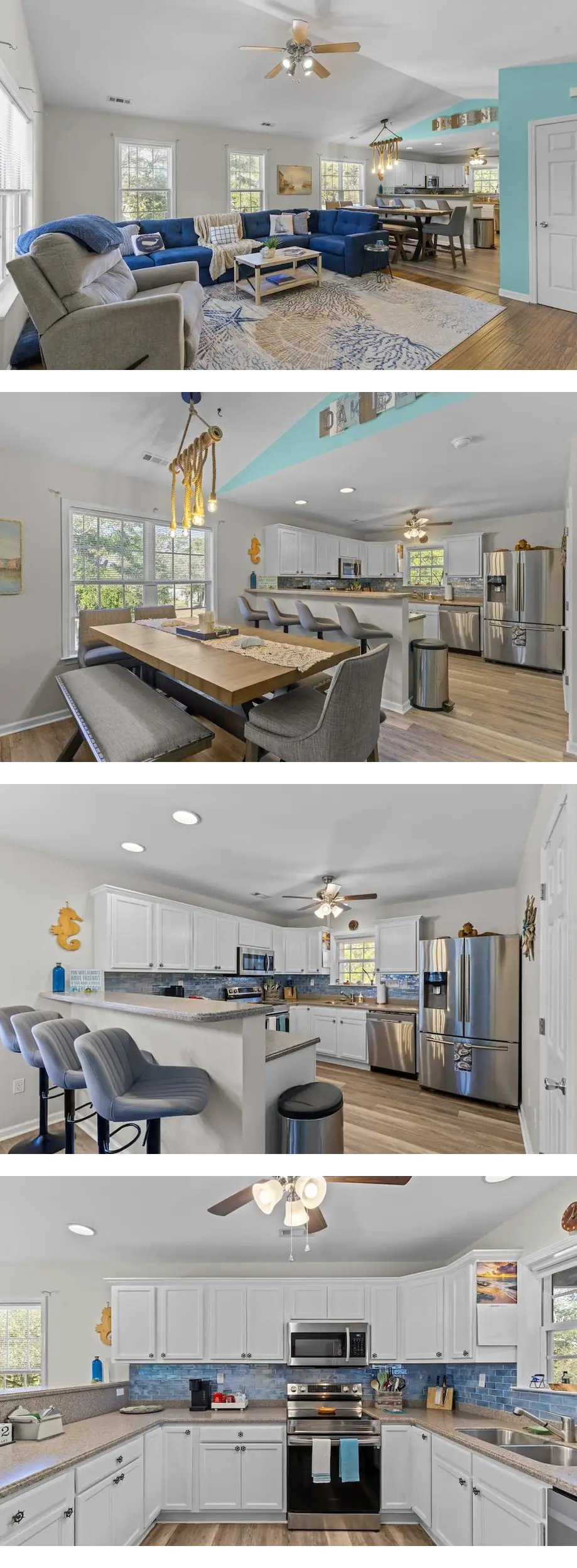 Renovated Oak Island Beach House – Pet...