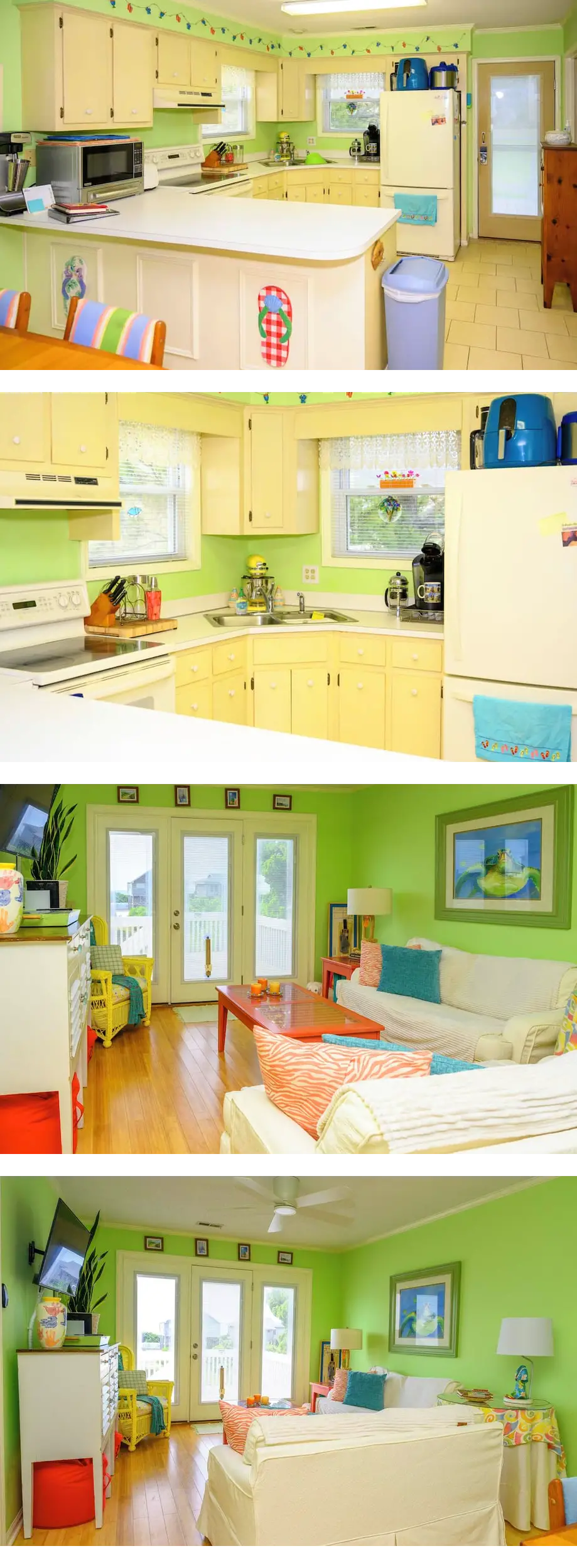 Book this cheerful duplex for a fun litt...